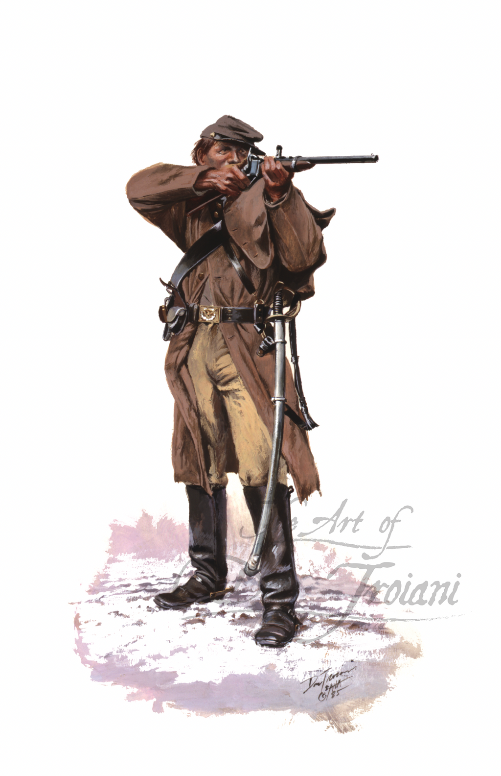 Confederate Cavalryman, 1865