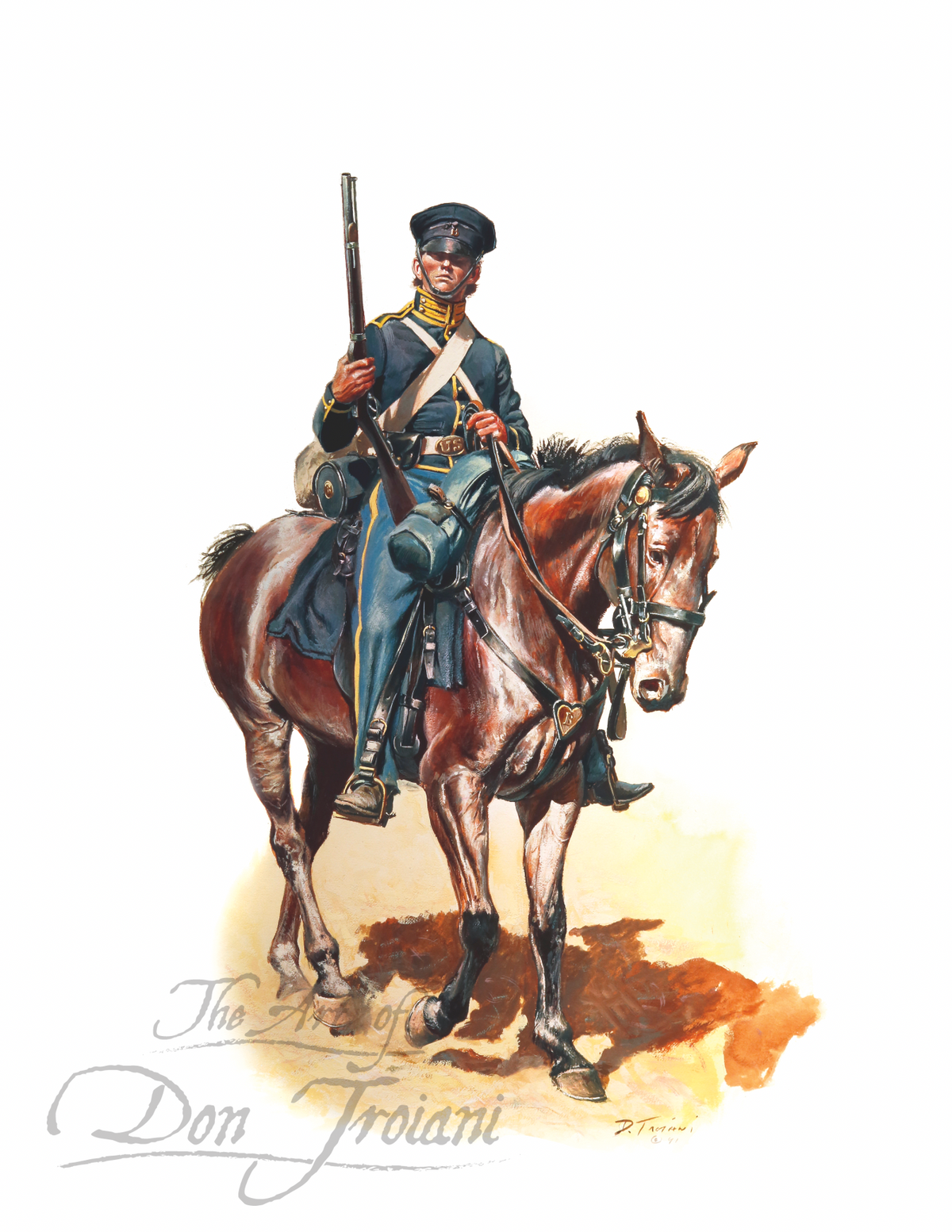 Trooper, 1st Regiment, U.S. Dragoons, 1846-1847