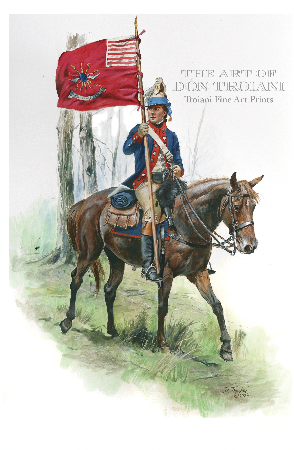 2nd Continental Light Dragoons, 1779 - TRW307