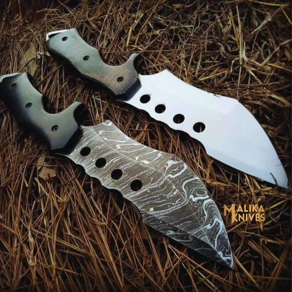 Tracker Bowie Knife G10 Handle Bushcraft Sheath