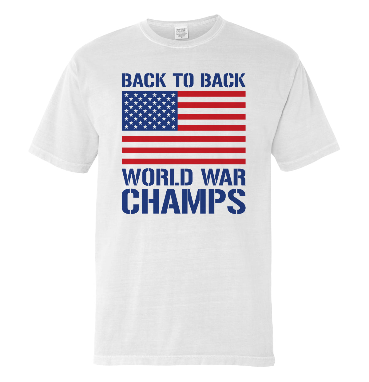 Back to Back World War Champs - Shield Republic T-shirt | Relic & Reel