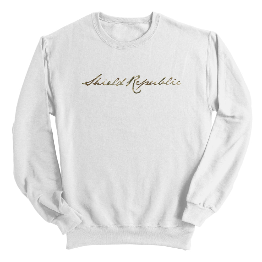 Shield Republic Duck Camo Script sweatshirt - Relic & Reel