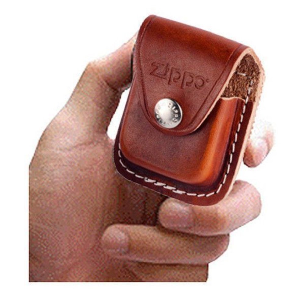 Zippo Leather Pouch, Leather With Belt Loop, For Windproof Lighters #LPLB