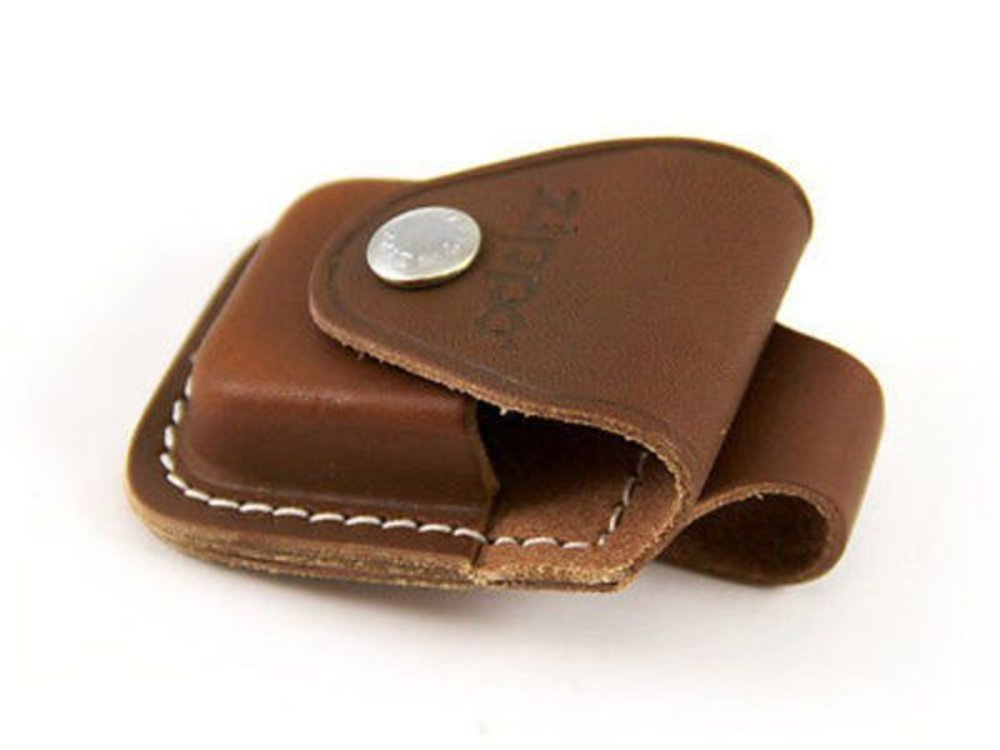 Zippo Belt Loop Leather Pouch Gift Set for #LPGS-LPLB
