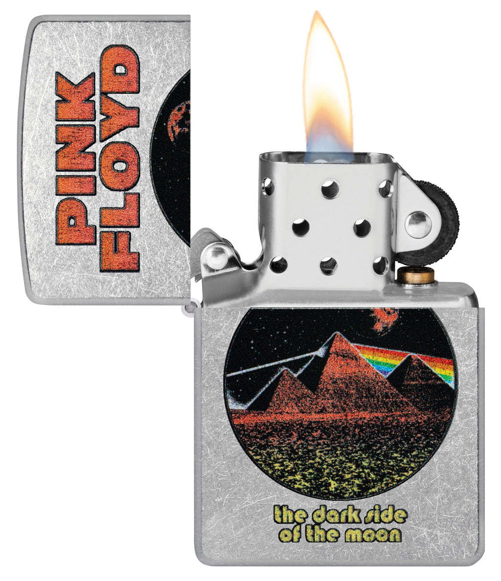 Zippo Pink Floyd Dark Side Moon, Street Chrome Lighter #47239