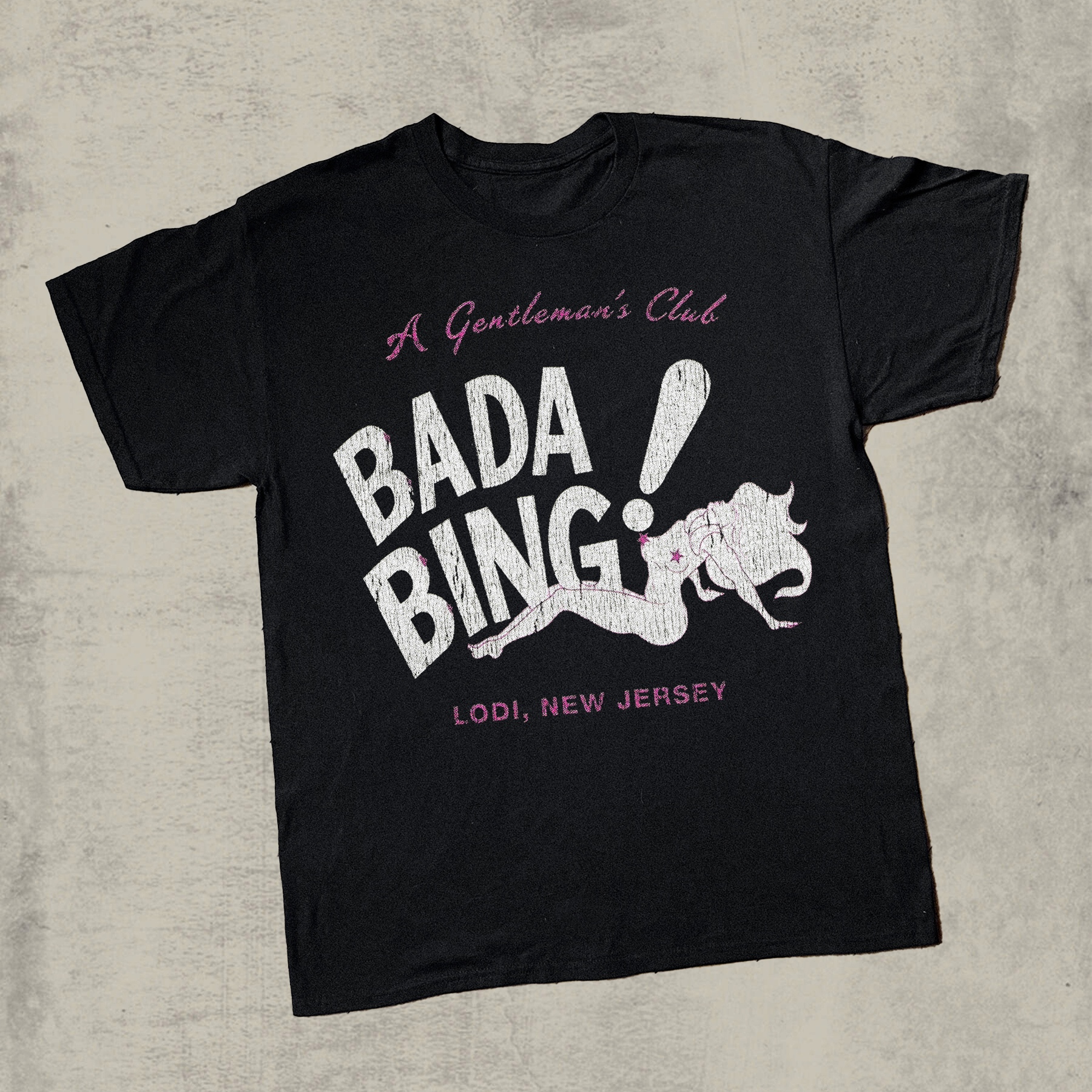 99 Bada Bing Sopranos Black T-Shirt