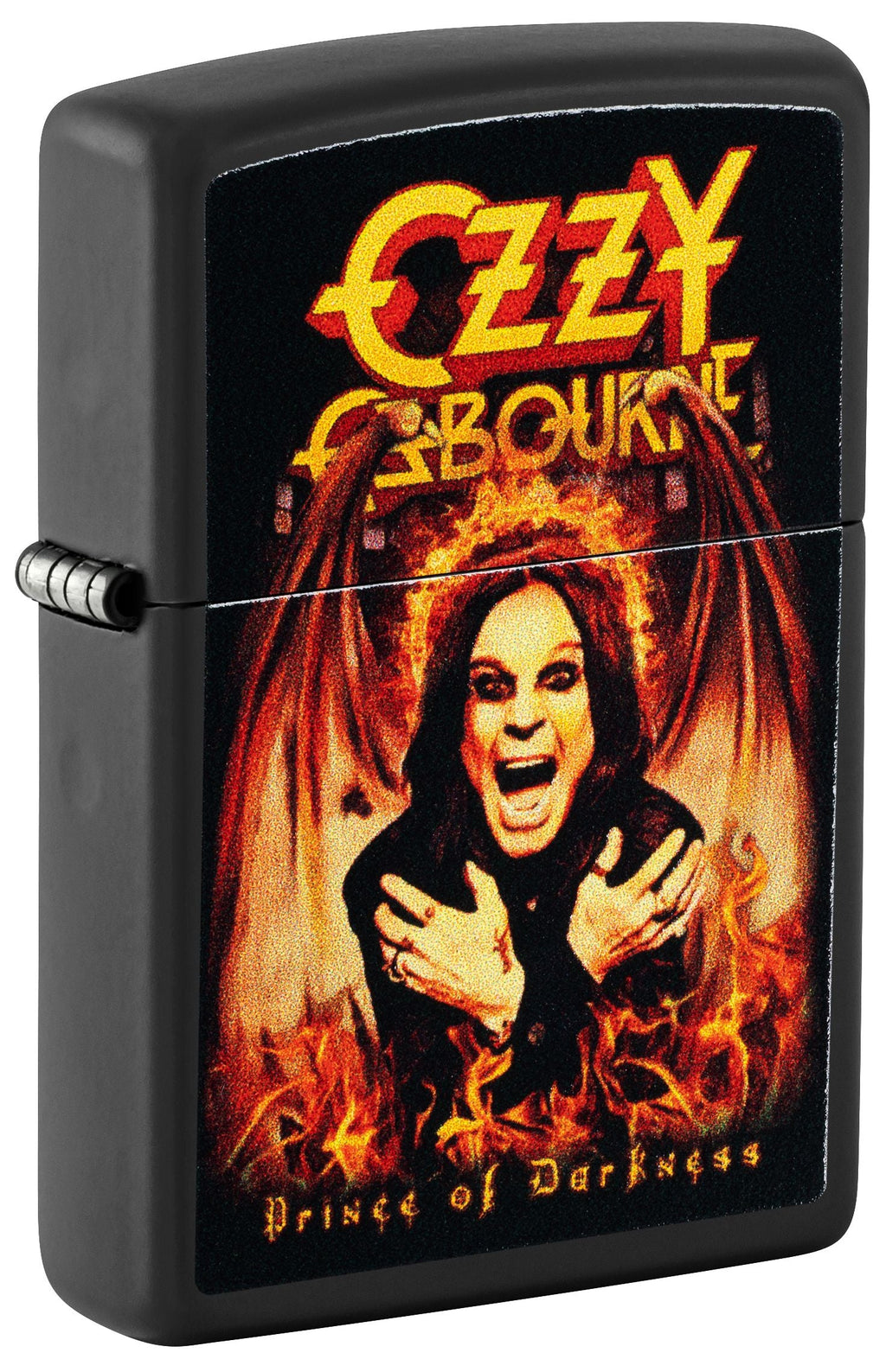 Zippo Ozzy Osbourne Prince of Darkness, Black Matte Lighter #47082