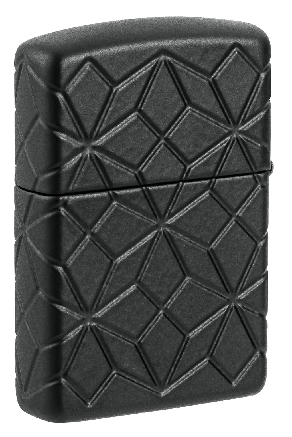 Zippo Armor Crystal Attached, Black Matte Lighter #46756