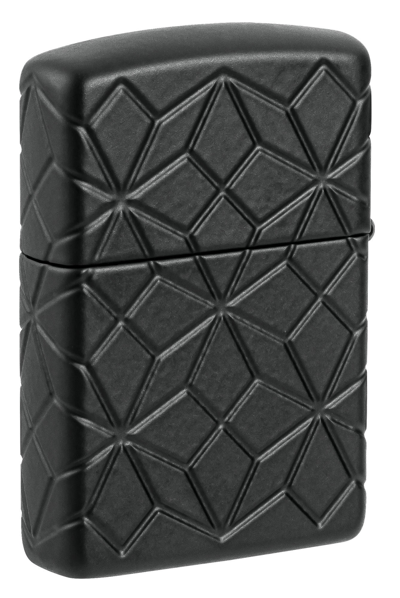Zippo Armor Crystal Attached, Black Matte Lighter #46756