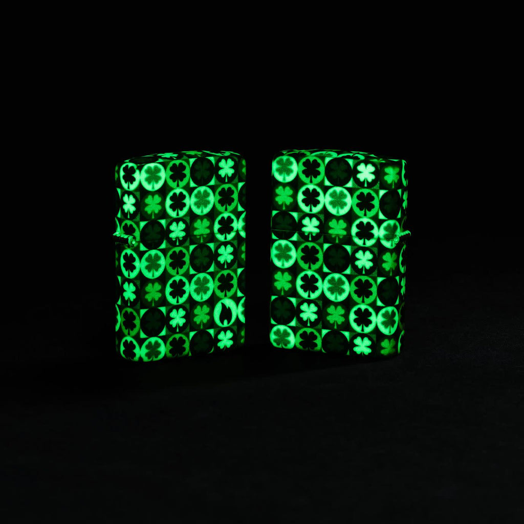 Zippo Clover 540°, Glow-in-the-Dark Lighter #46015