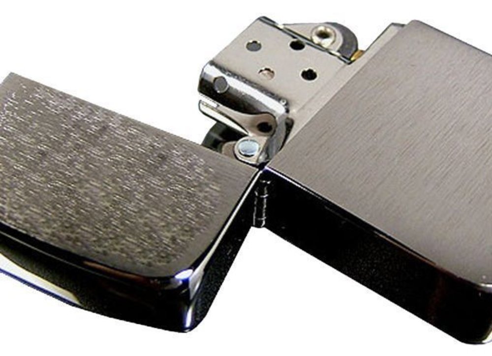 Zippo 1941 Replica In Box, Black Ice Lighter #24096