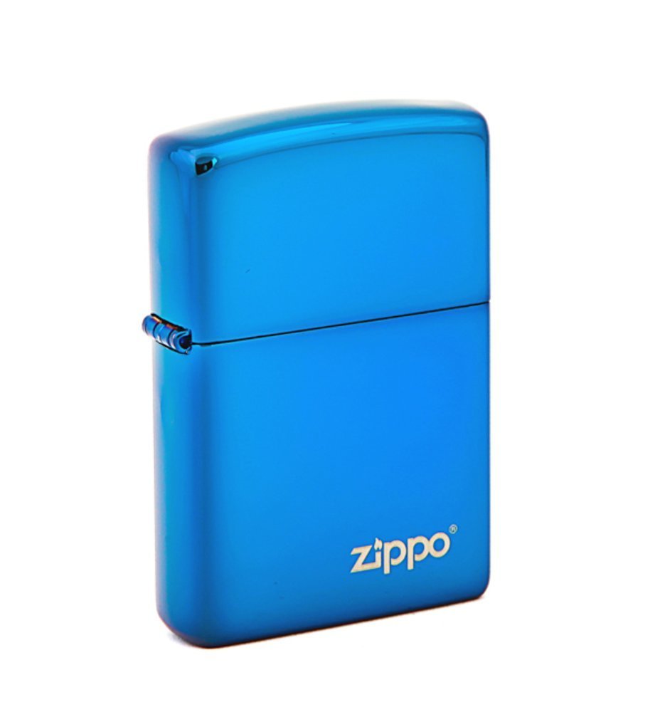 Zippo Classic High Polish Blue with Logo, Lighter #20446ZL