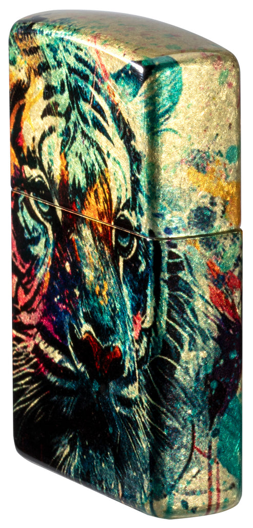 Zippo Painted Tiger, 540° Fusion Lighter #46145