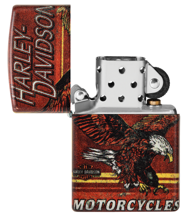 Zippo Harley-Davidson Eagle, 540° Color Lighter #48602