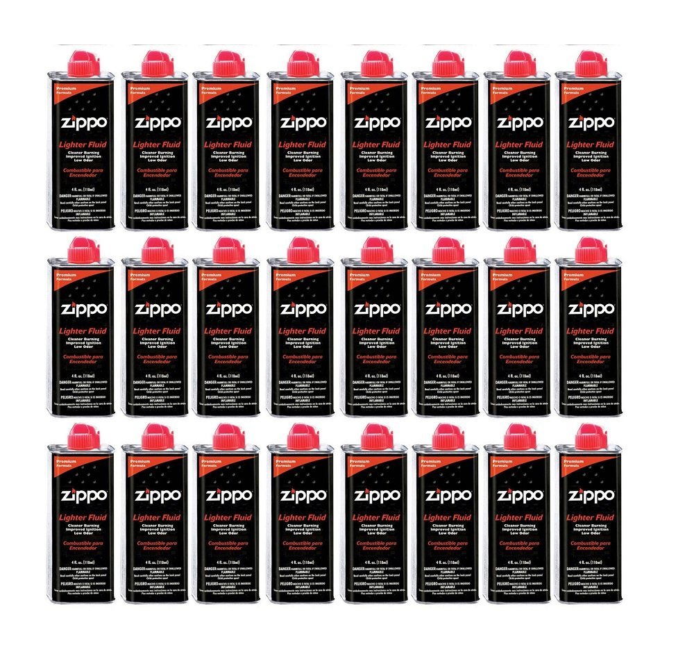 Zippo Lighter Fluid, 4 oz, 24-Can #3141