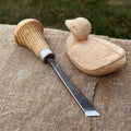 Angled Bevel Carving Chisel with Palm Handle – 10 mm (0.39 inches)
