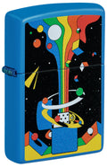Zippo Cosmic Zippo Retro, Sky Blue Matte Lighter #46155