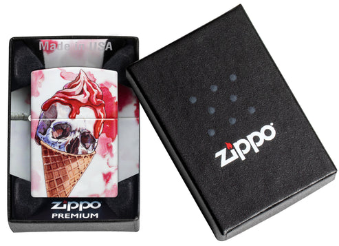 Zippo I Scream Cone, 540° Matte Lighter #46748