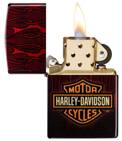 Zippo Harley-Davidson Motorcycles Logo, 540° Fusion Lighter #48994