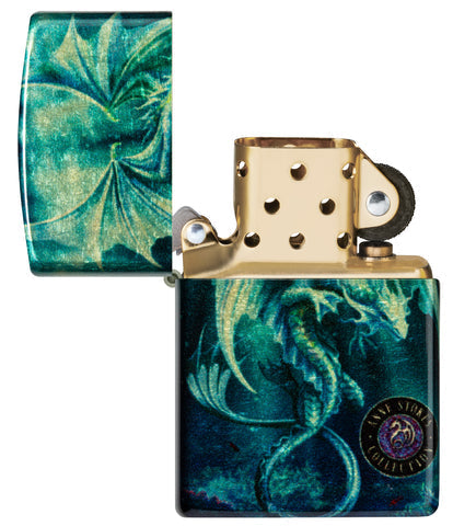 Zippo Anne Stokes Dragon, 540° Fusion Lighter #48986