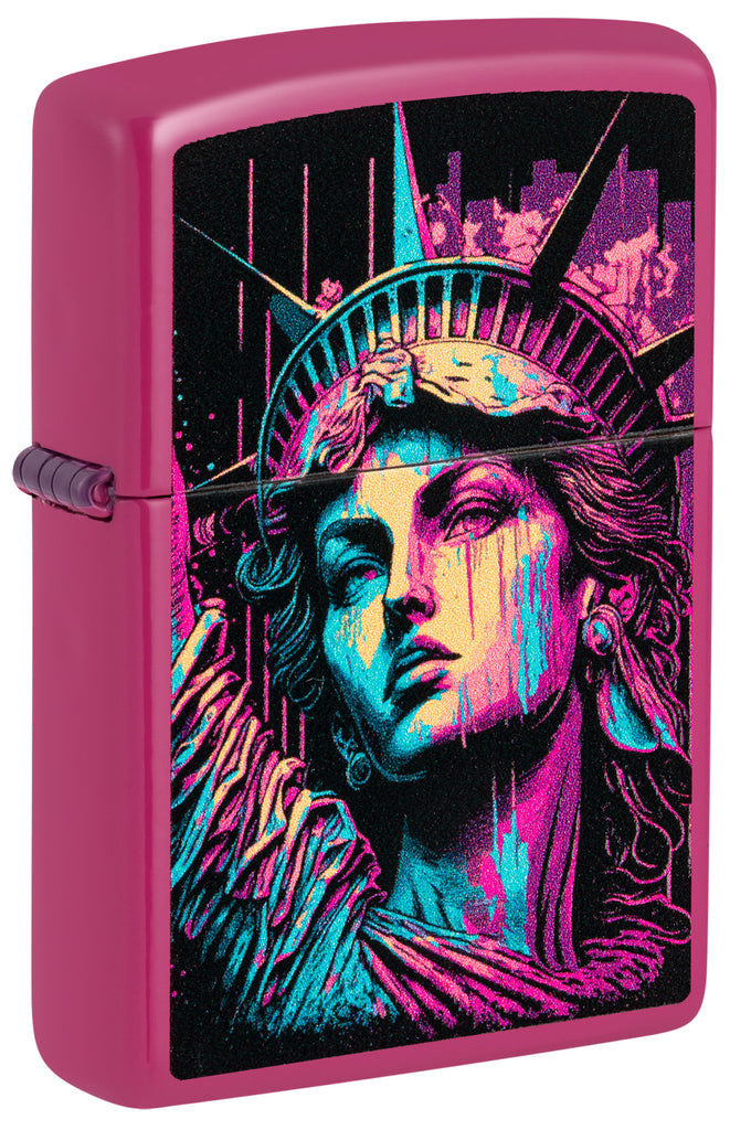 Zippo American Lady Statue of Liberty, Frequency Lighter #48916