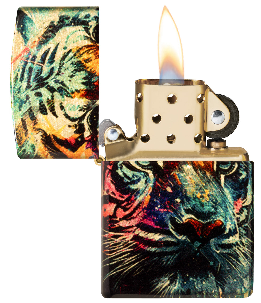 Zippo Painted Tiger, 540° Fusion Lighter #46145