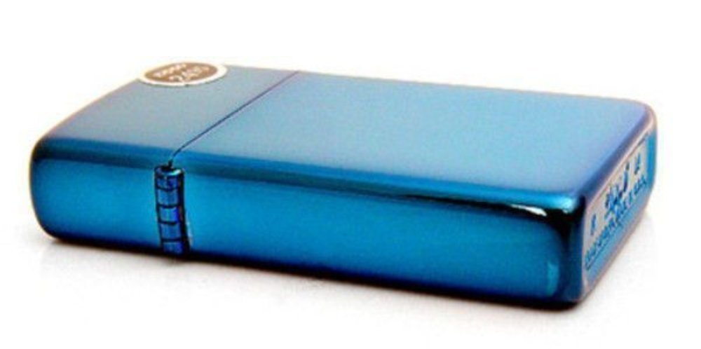 Zippo Slim Sapphire, Iridescent Lighter #20494