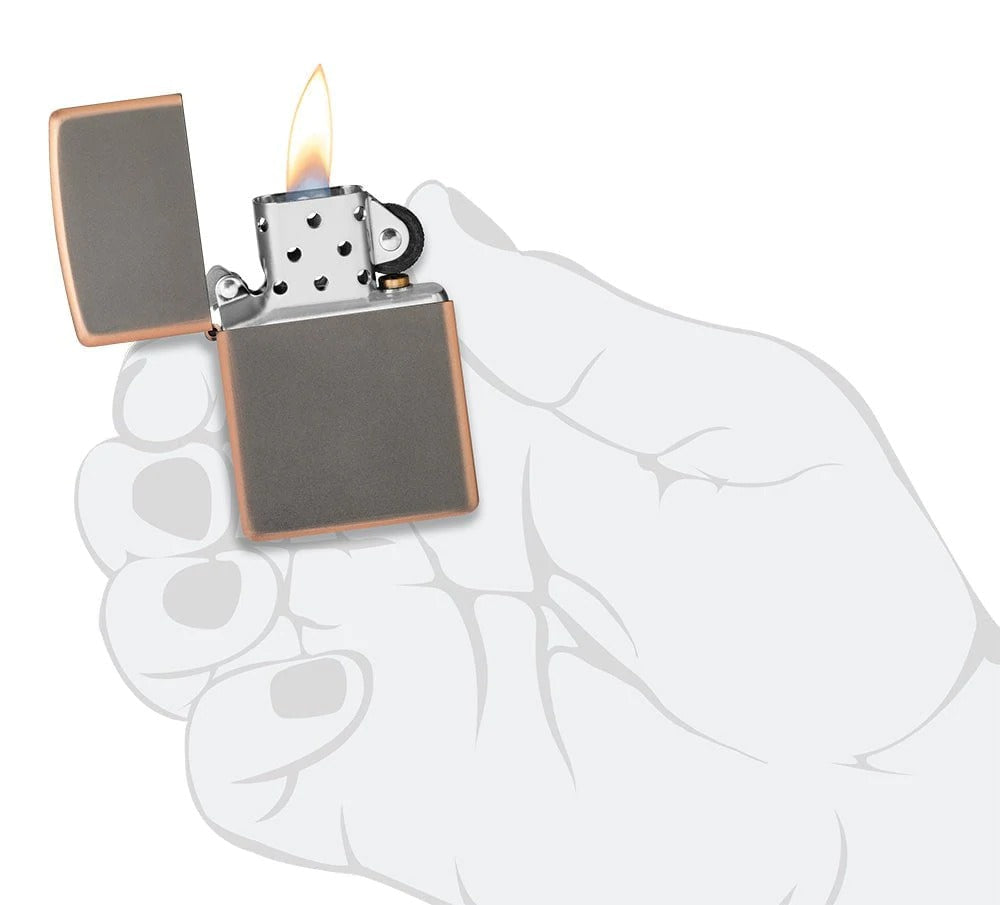 Zippo Classic Rustic Bronze Lighter #49839