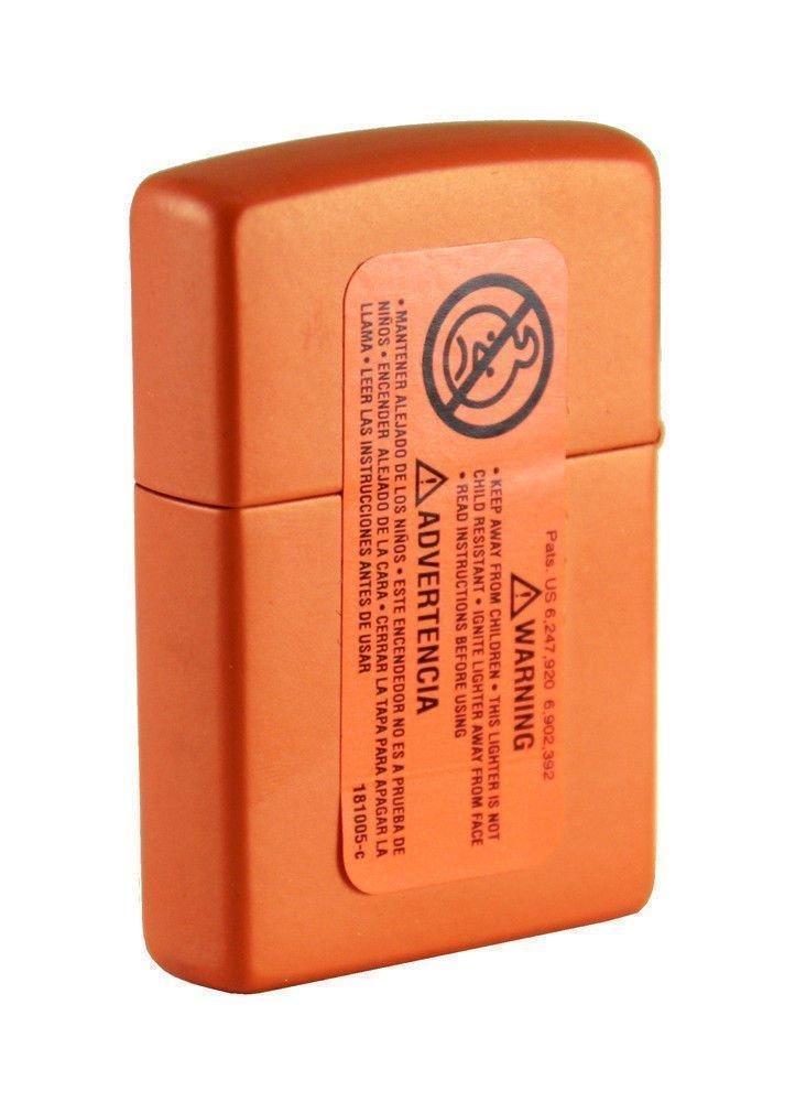 Zippo Classic Orange Matte Lighter #231