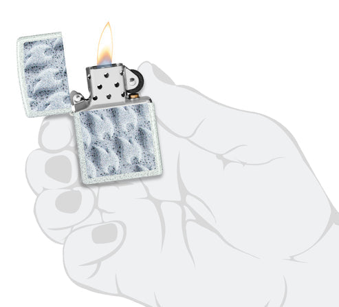 Zippo Frozen Flames, Glacier Lighter #46599