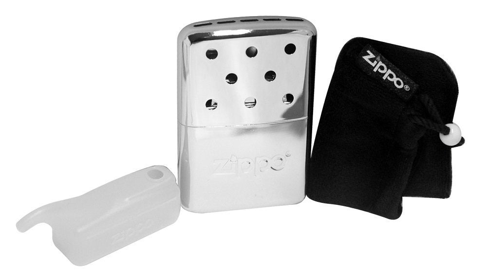 Zippo Hand Warmer, High Polish Chrome, 6-Hour #40321