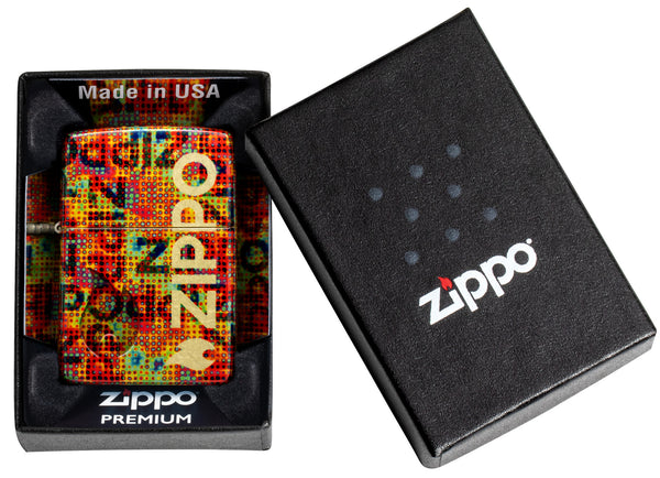 Zippo Pixel Fusion, 540° Color Lighter #46386
