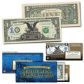 "Black Eagle" - Genuine Legal Tender U.S. $1 Bill by Proud Patriots | Relic & Reel