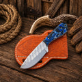 Blue Mesa Buckaroo Knife – D2 Steel Skinner & Scout Belt Sheath