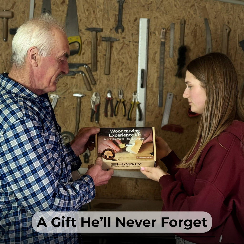 Boar Carving Kit - Complete Starter Whittling Kit for Beginners, Adults, Teens, and Kids