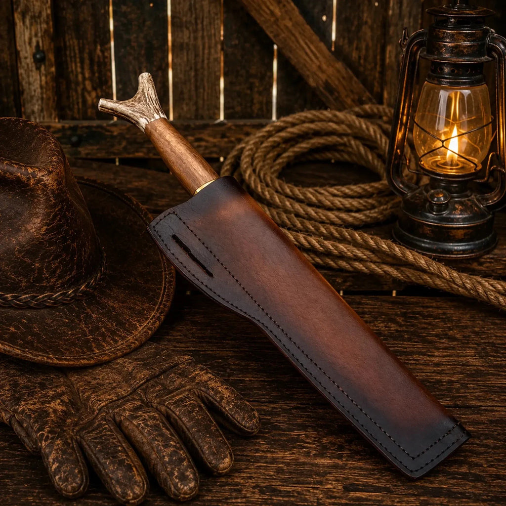 Bowie Knife Handmade | Frontier Inspired Antler Handle
