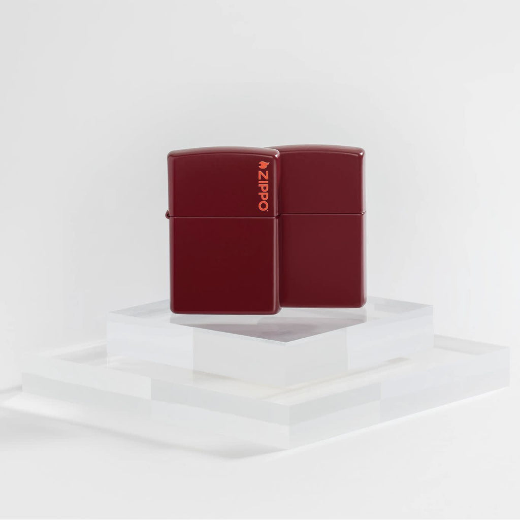 Zippo Classic Merlot with Logo, Lighter #46021ZL