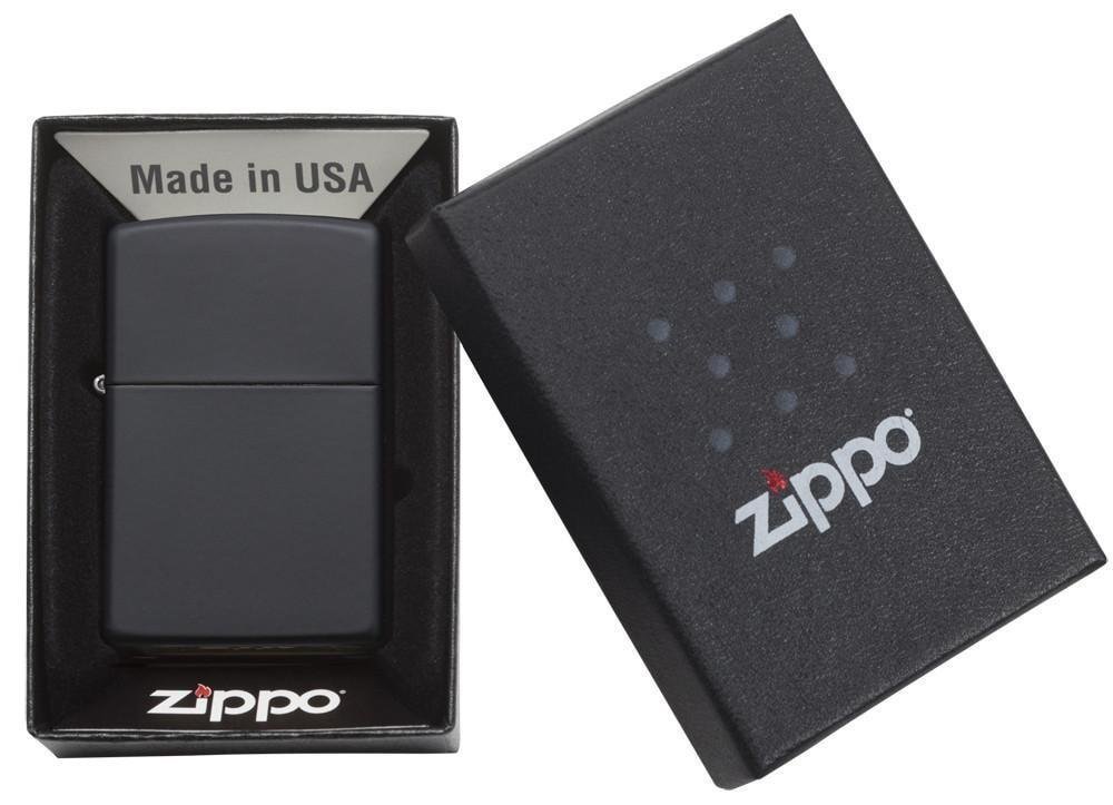 Zippo Classic Black Matte Lighter #218