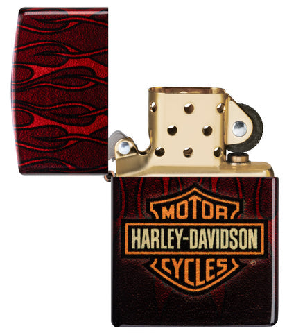Zippo Harley-Davidson Motorcycles Logo, 540° Fusion Lighter #48994