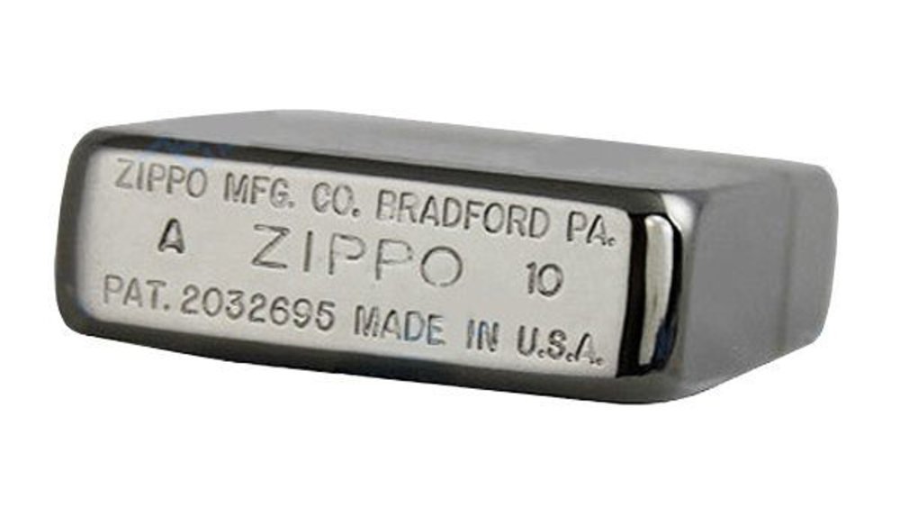 Zippo 1941 Replica In Box, Black Ice Lighter #24096