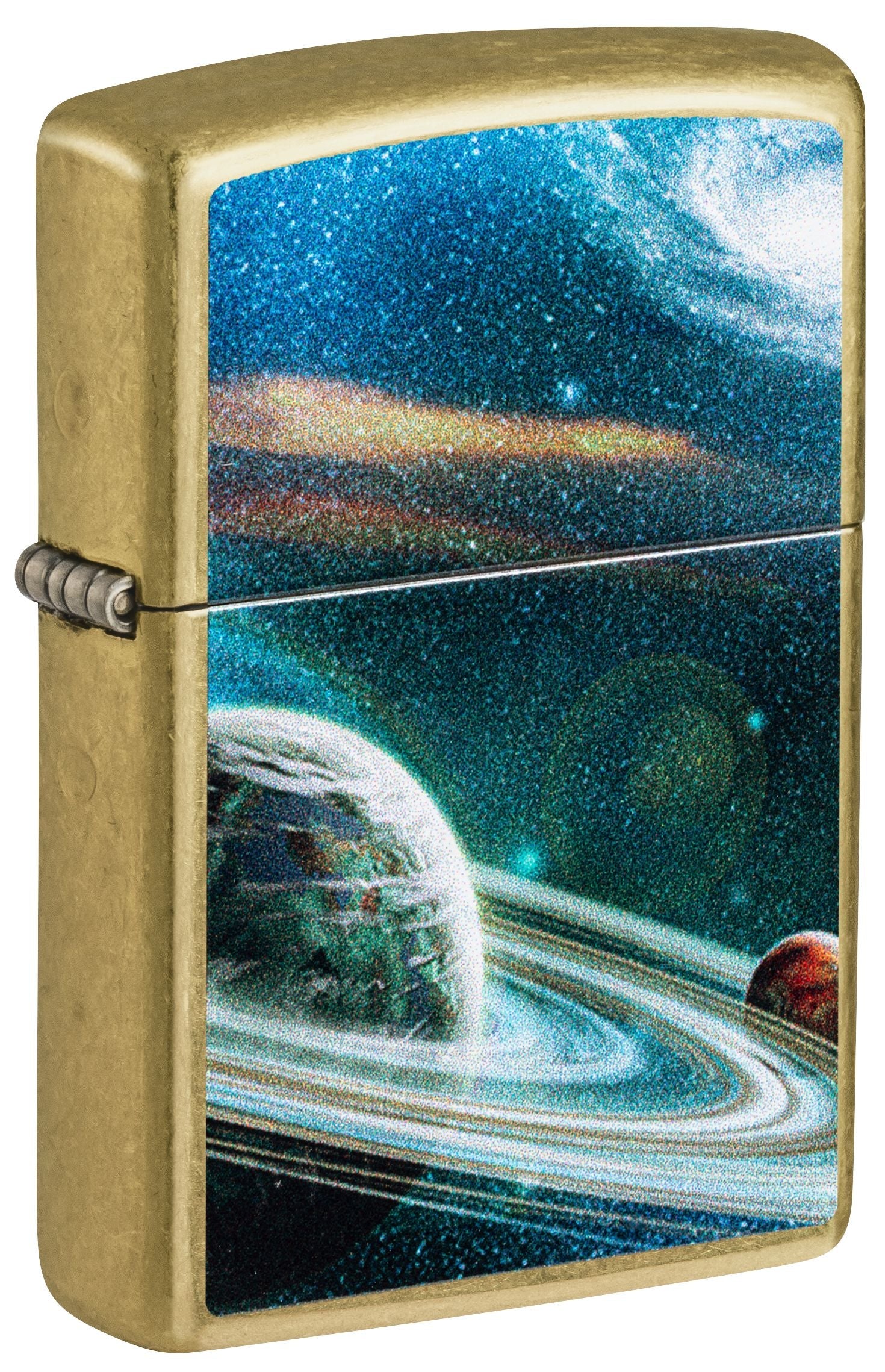 Zippo Space Planet Galaxy Art, Street Brass Lighter #47183