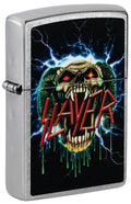Zippo Slayer Rock Band, Street Chrome Lighter #47222