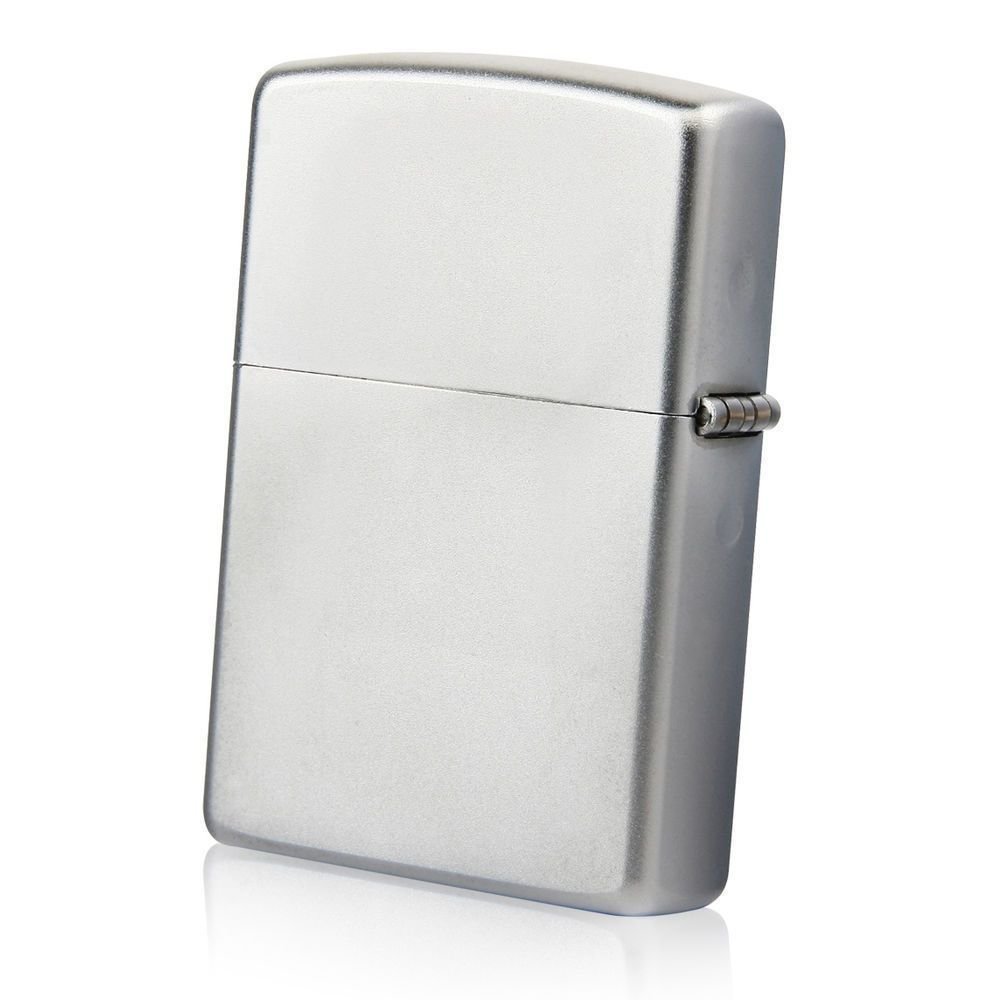 Zippo Classic Satin Chrome Lighter #205
