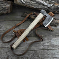 Carpenter’s Axe with Leather Shoulder Sheath, 0.84 kg (1.85 lb)