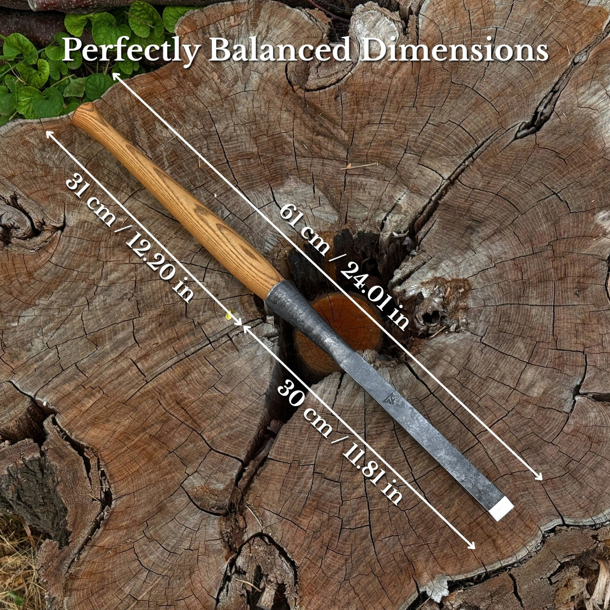 Carpenters Slick Chisel, 20 - 100 mm (0.8 - 3.9 inches)