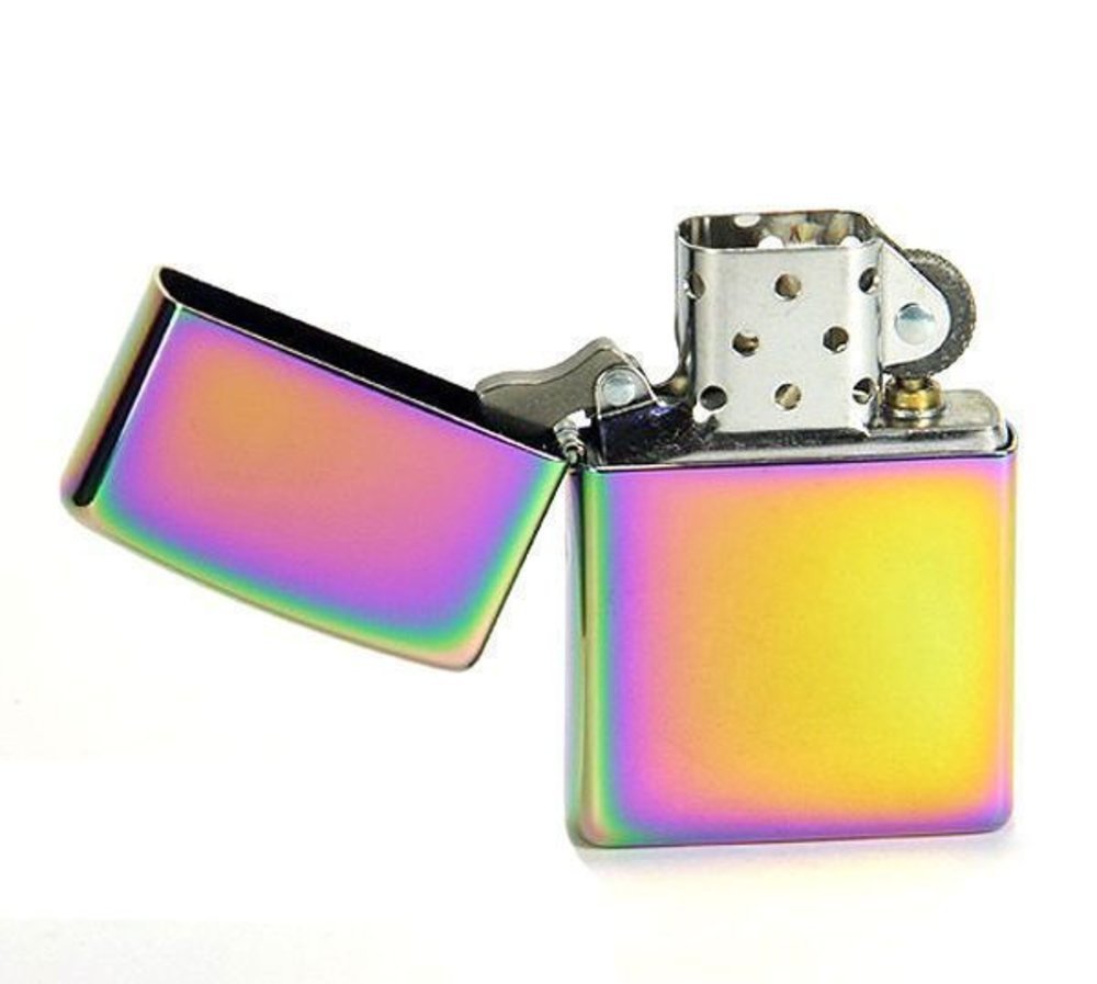 Zippo Rainbow Spectrum High Polish, Multi Color Lighter #151