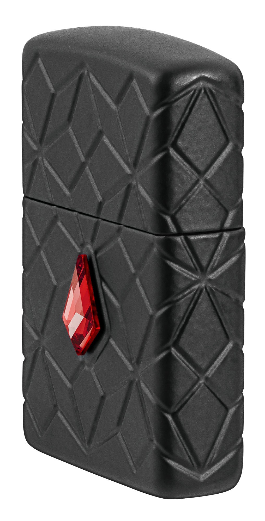 Zippo Armor Crystal Attached, Black Matte Lighter #46756