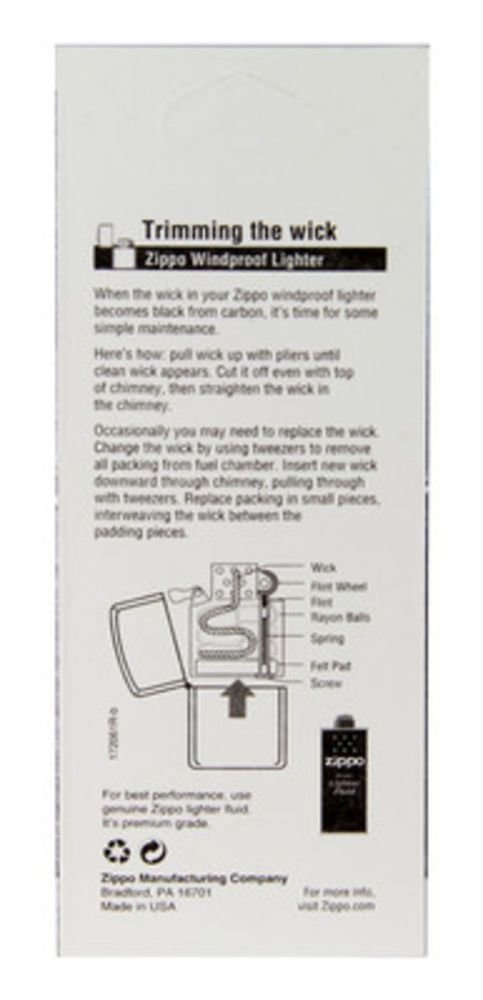 Zippo Replacement Wick, Individually Carded #2425_1