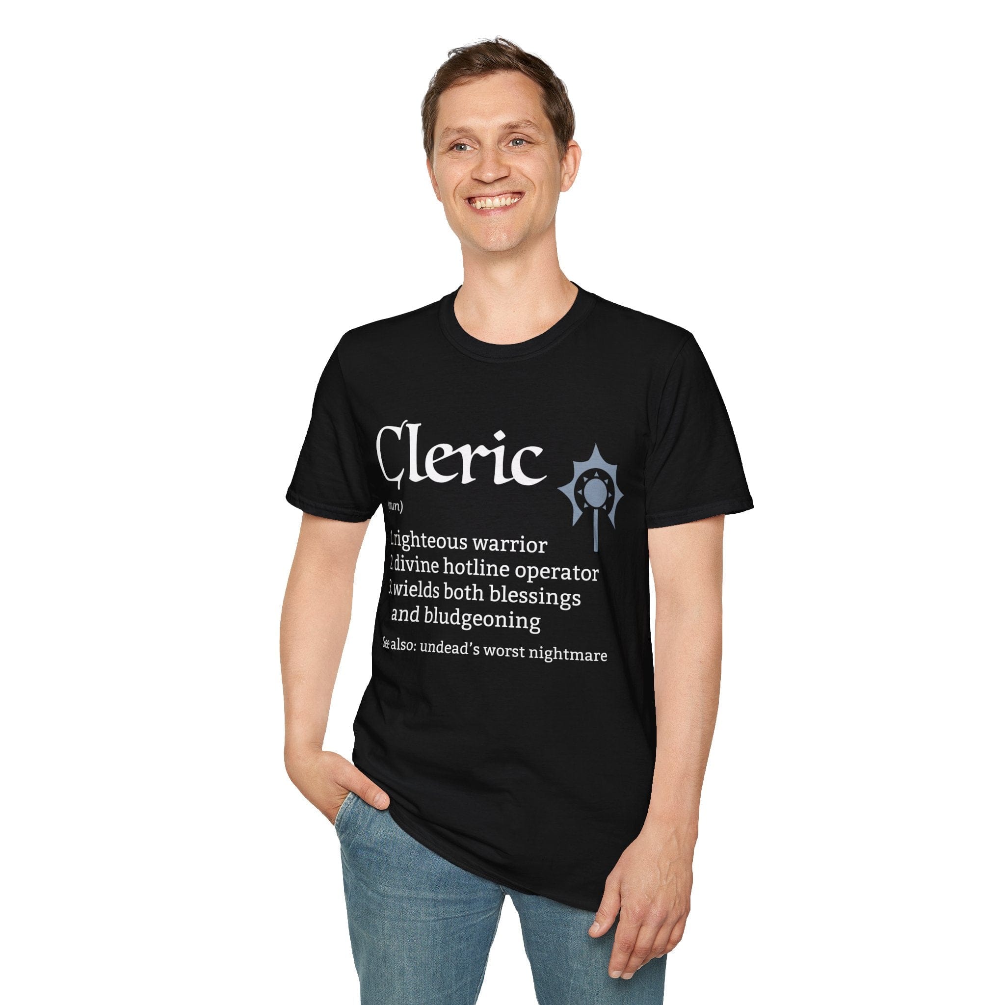 Cleric Class Definition D&D T-Shirt