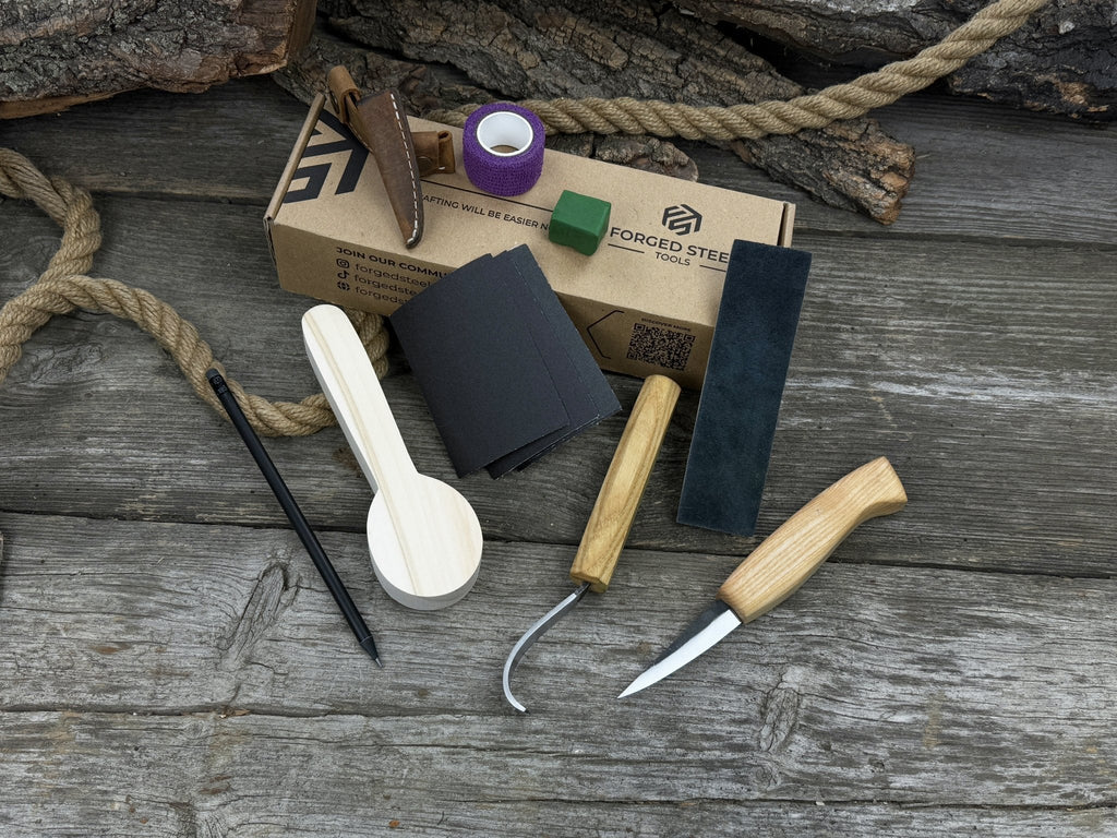Complete Spoon Carving Kit for Beginners